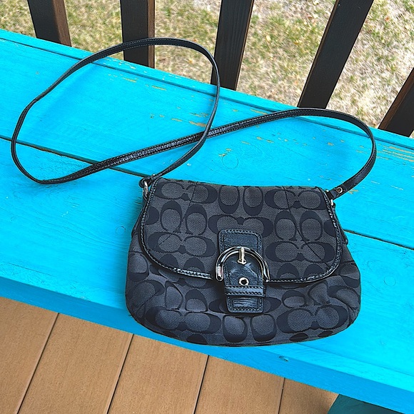 Coach Handbags - Coach Black Mini Shoulder Bag 💼